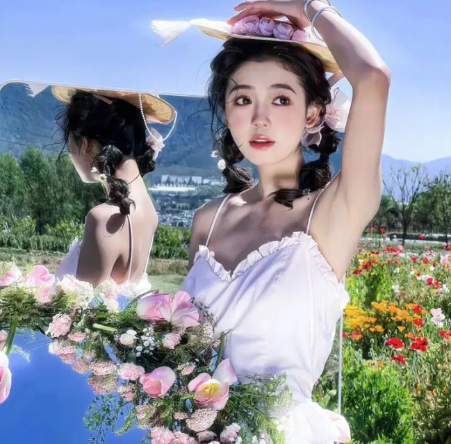 雪中的奇羊